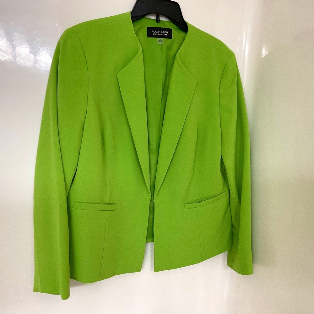Size 14 Lime green jacket